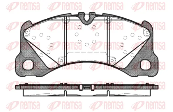 Brake Pad Set, disc brake (1345 40)