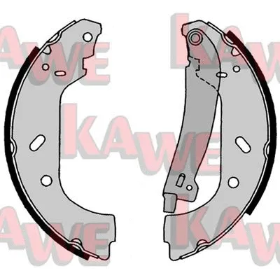 Brake Shoe Set (08640)