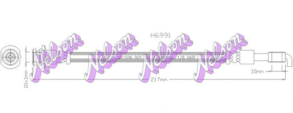 Brake Hose (H6991)
