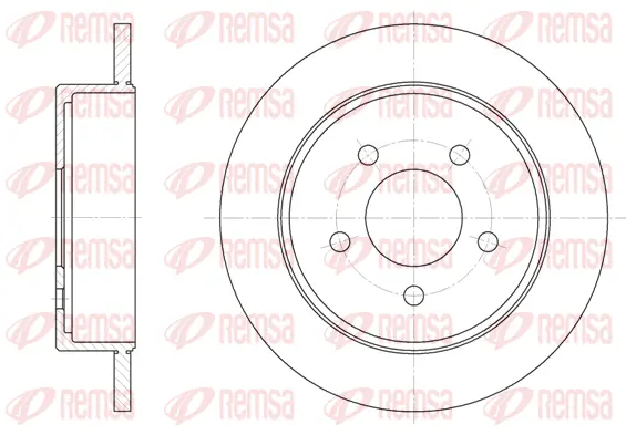 Brake Disc (61712 00)