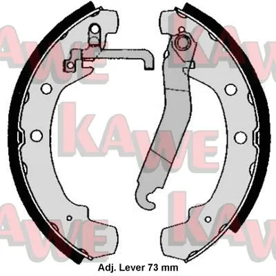 Brake Shoe Set (05000)