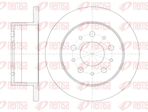 Brake Disc (61120 00)