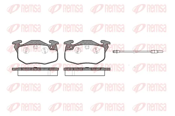 Brake Pad Set, disc brake (0192 01)