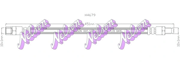 Brake Hose (H4679)