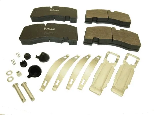 Brake Pad Set, disc brake (88082)