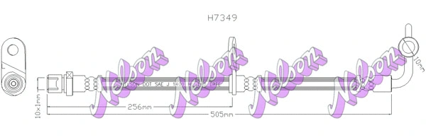 Brake Hose (H7349)