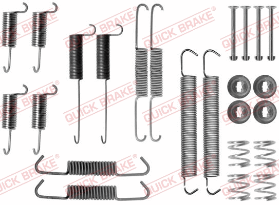 Accessory Kit, brake shoes (105-0712)