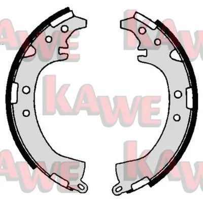 Brake Shoe Set (06680)