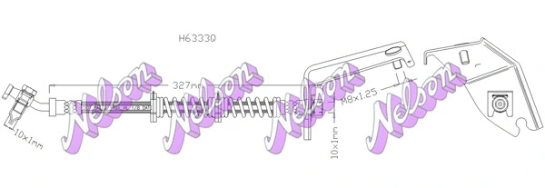 Brake Hose (H6333Q)