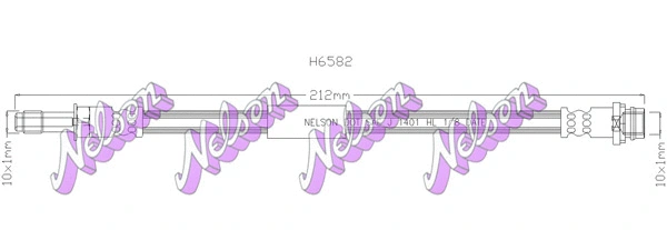 Brake Hose (H6582)