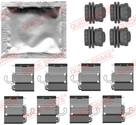 Accessory Kit, disc brake pad (109-0140)