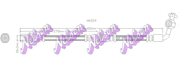 Brake Hose (H6519)