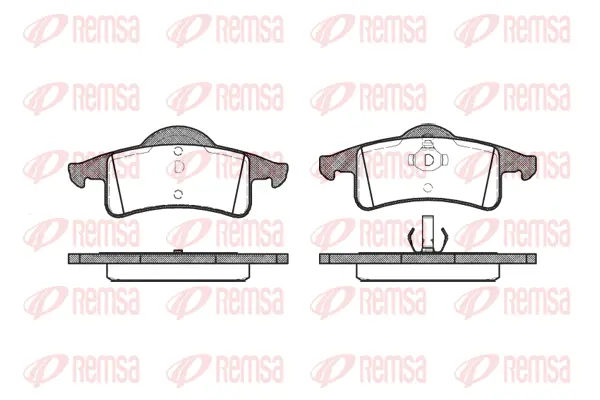 Brake Pad Set, disc brake (0758 00)