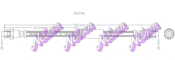 Brake Hose (H6246)