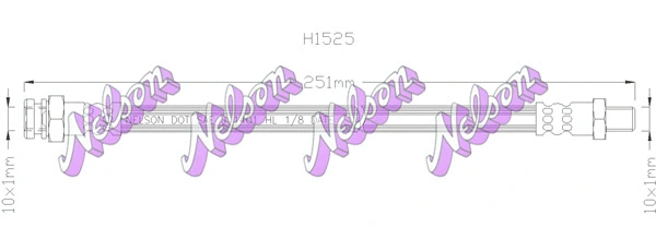 Brake Hose (H1525)