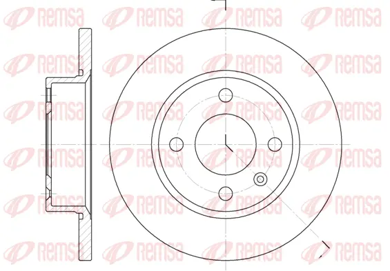 Brake Disc (6425 00)
