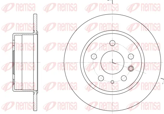 Brake Disc (6280 00)