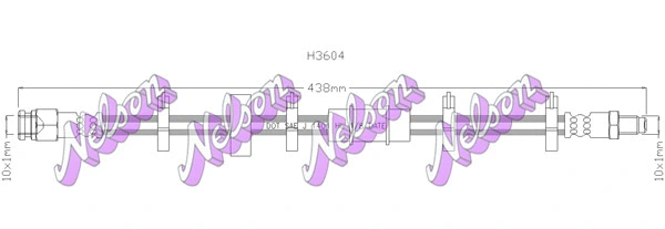 Brake Hose (H3604)