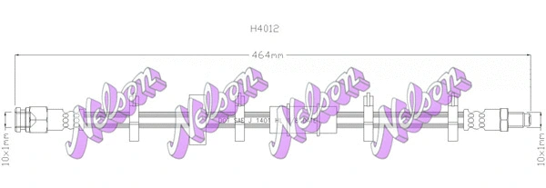 Brake Hose (H4012)