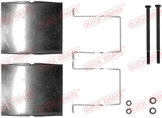 Accessory Kit, disc brake pad (109-1623)