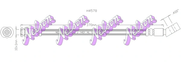 Brake Hose (H4578)