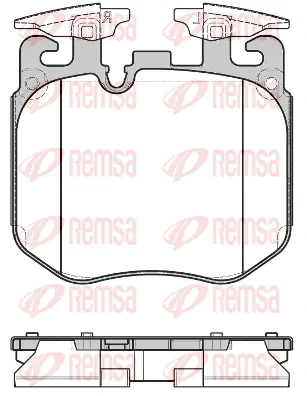 Brake Pad Set, disc brake (1690 00)