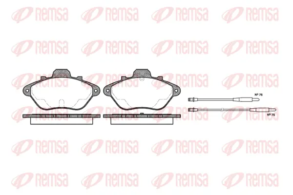 Brake Pad Set, disc brake (0310 14)