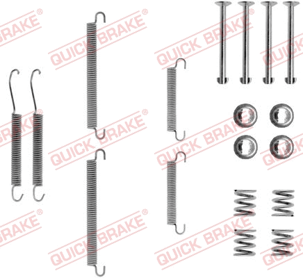 Accessory Kit, parking brake shoes (105-0713)
