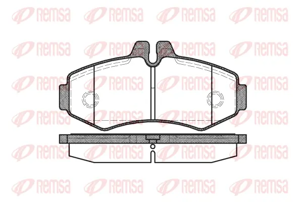 Brake Pad Set, disc brake (0701 00)