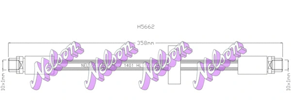 Brake Hose (H5662)