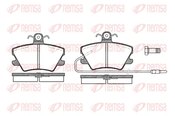 Brake Pad Set, disc brake (0241 02)