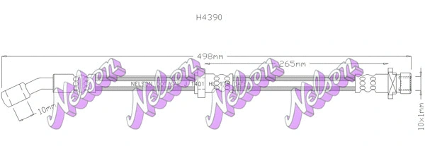 Brake Hose (H4390)
