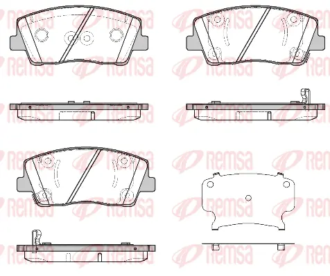 Brake Pad Set, disc brake (1812 02)