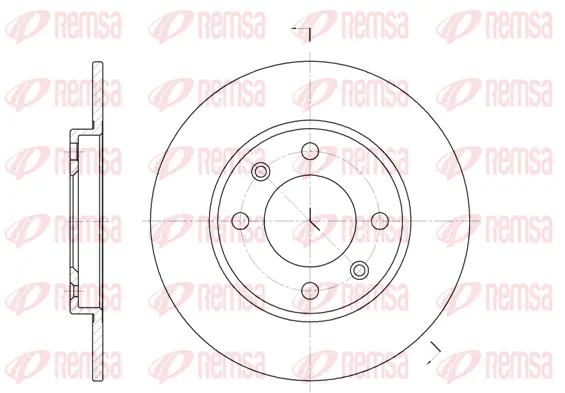 Brake Disc (6128 00)