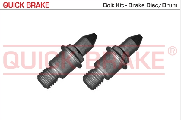 Bolt, brake disc (Q 11677K)