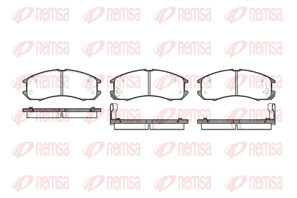 Brake Pad Set, disc brake (0273 02)