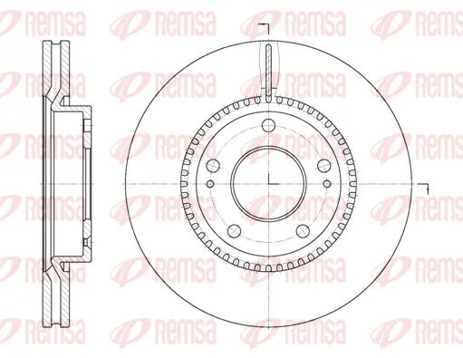 Brake Disc (6663 10)