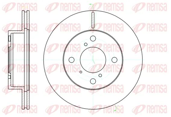 Brake Disc (61104 10)