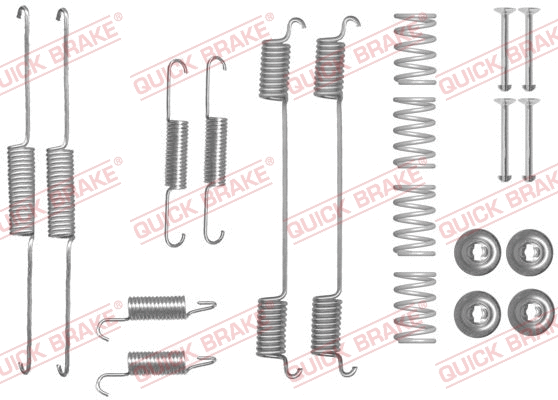 Accessory Kit, brake shoes (105-0861)
