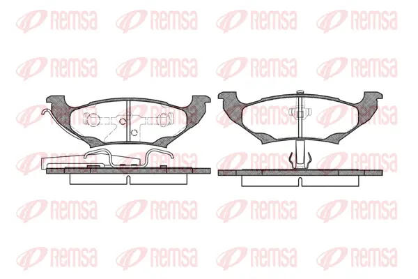 Brake Pad Set, disc brake (0690 10)