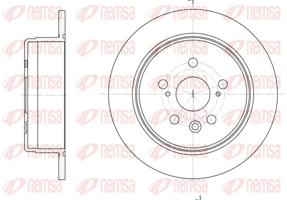 Brake Disc (6245 00)