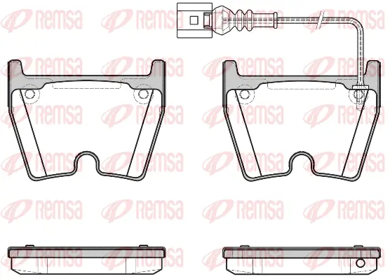Brake Pad Set, disc brake (0896 11)