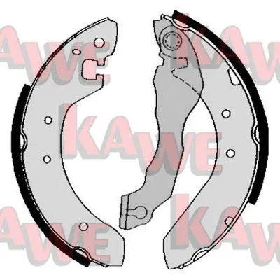 Brake Shoe Set (04620)