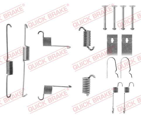 Accessory Kit, brake shoes (105-0661)