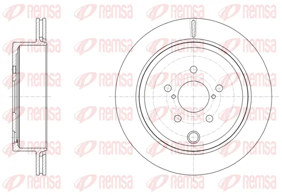 Brake Disc (61536 10)