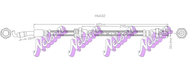 Brake Hose (H6602)