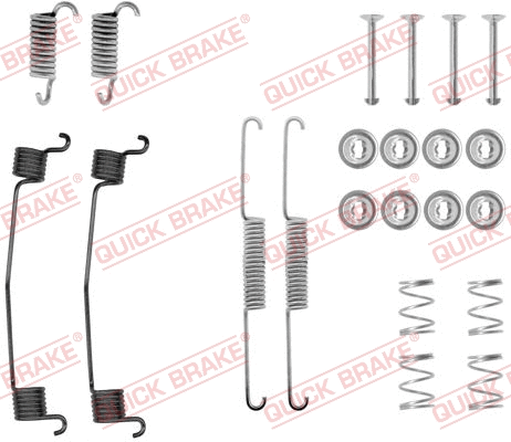 Accessory Kit, brake shoes (105-0561)