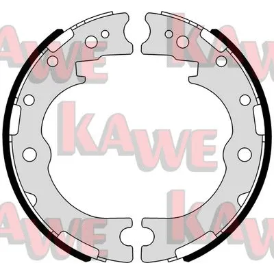 Brake Shoe Set, parking brake (01089)