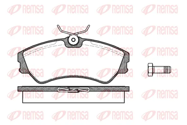 Brake Pad Set, disc brake (0383 00)