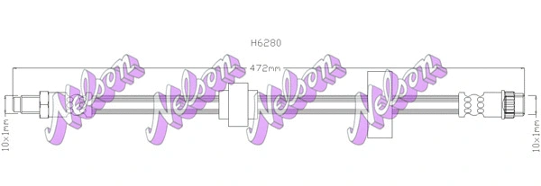 Brake Hose (H6280)